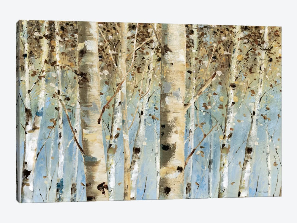 White Forest I 1-piece Canvas Print