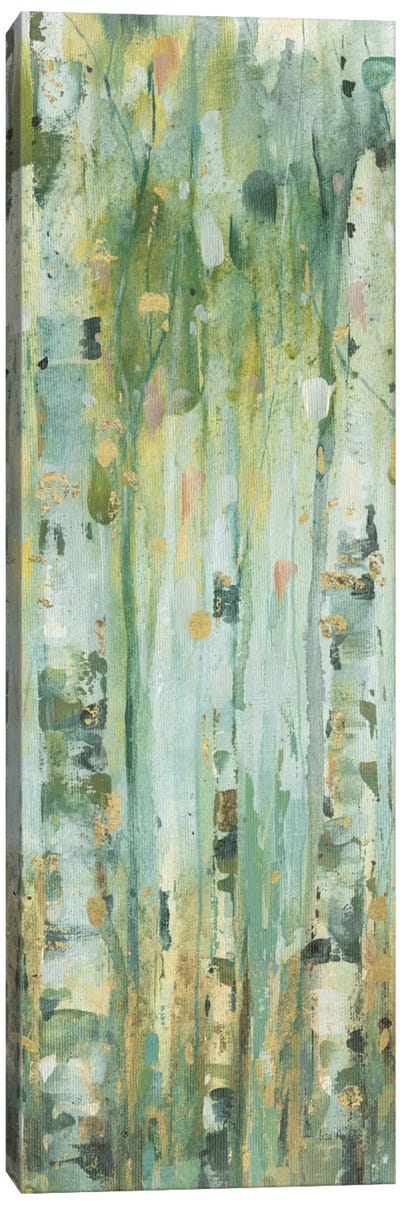The Forest V Canvas Art Print - Abstract Bathroom Art