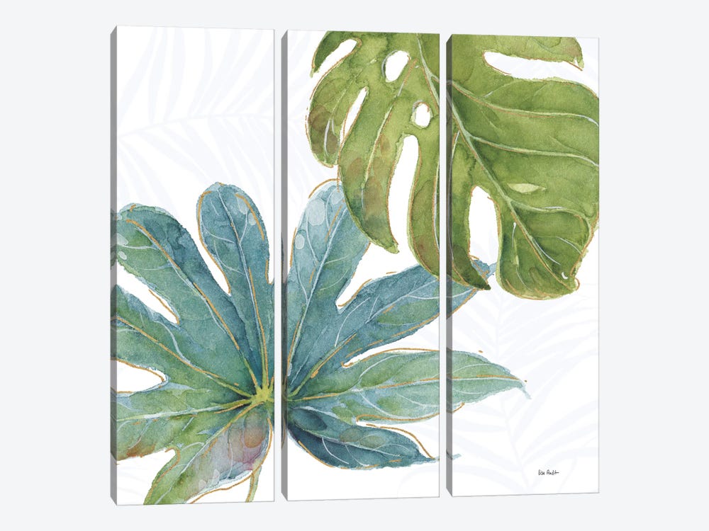 Tropical Blush VII by Lisa Audit 3-piece Canvas Print