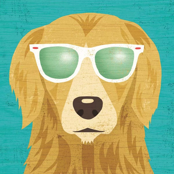 Golden Retrievers: Golden Retriever I by Michael Mullan