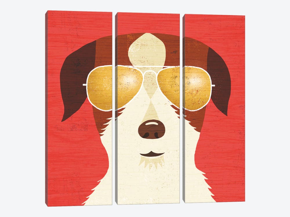 Terrier I by Michael Mullan 3-piece Art Print
