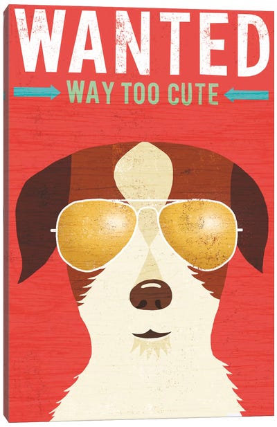 Terrier II Canvas Art Print - Pawsitive Pups