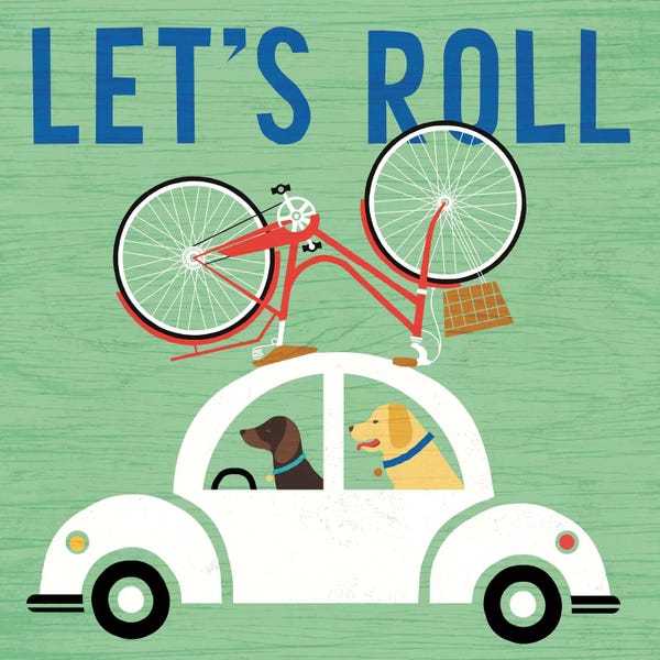 Dachshunds: VW Beetle II by Michael Mullan