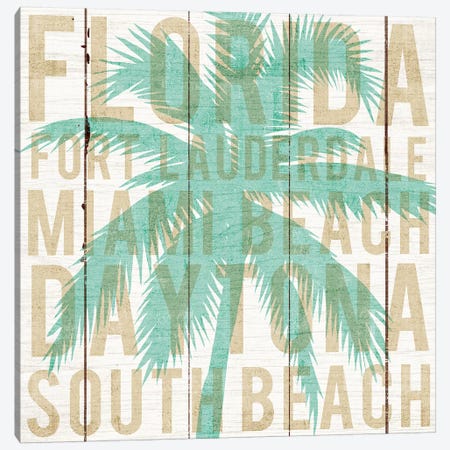 Florida Palm Canvas Print #WAC6240} by Michael Mullan Canvas Artwork