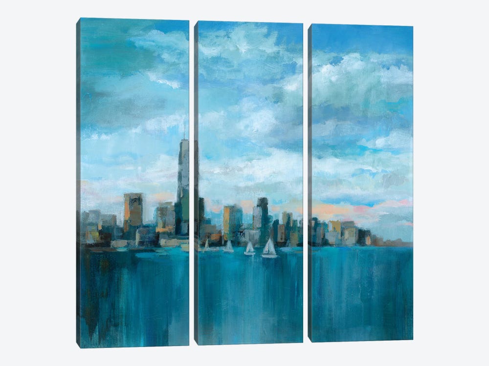 Manhattan Tower Of Hope by Silvia Vassileva 3-piece Canvas Art