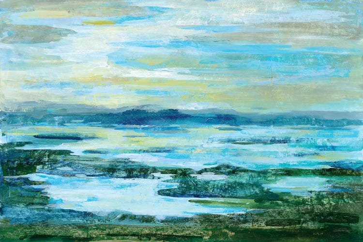 Northern Lake Green by Silvia Vassileva wall art