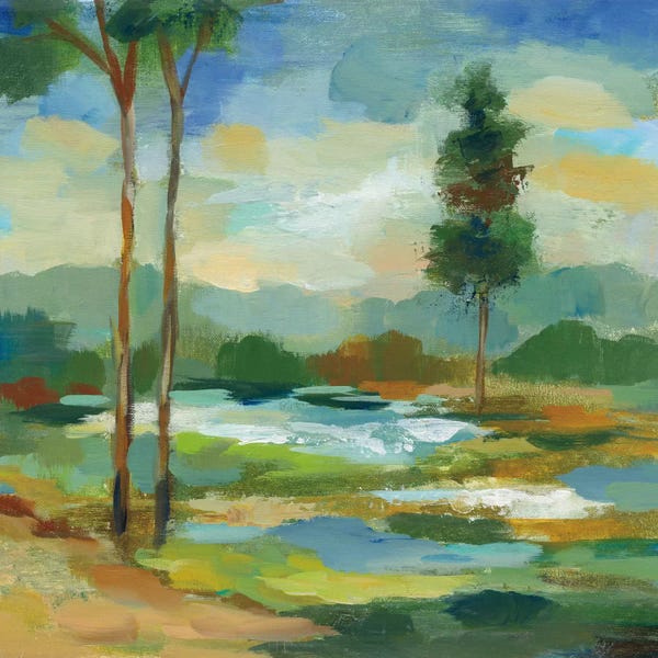 Spring: Early Spring Landscape I by Silvia Vassileva