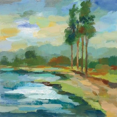 Early Spring Landscape II by Silvia Vassileva art print