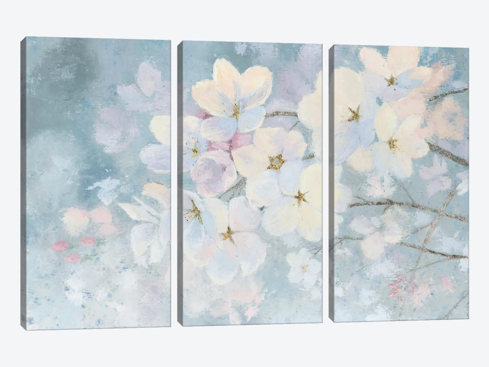 Splendid Bloom 3-piece Canvas Print
