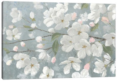 Spring Beautiful Canvas Art Print - Calm & Sophisticated Living Room Art