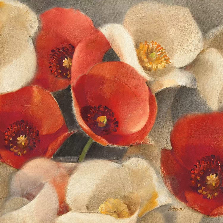 Poppies Bloom II by Albena Hristova wall art