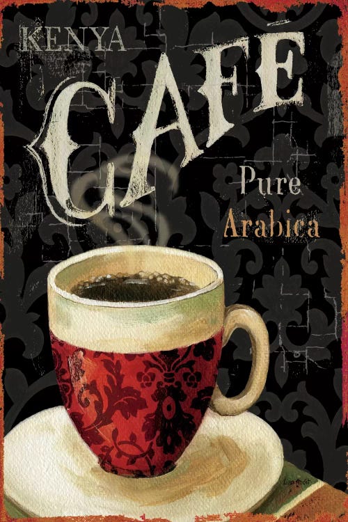 Today's Coffee I by Lisa Audit wall art