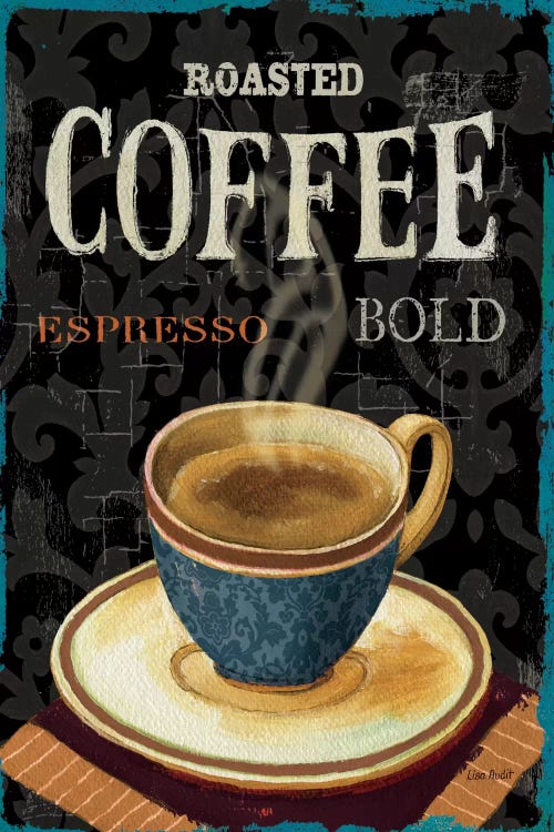 Today's Coffee IV by Lisa Audit wall art