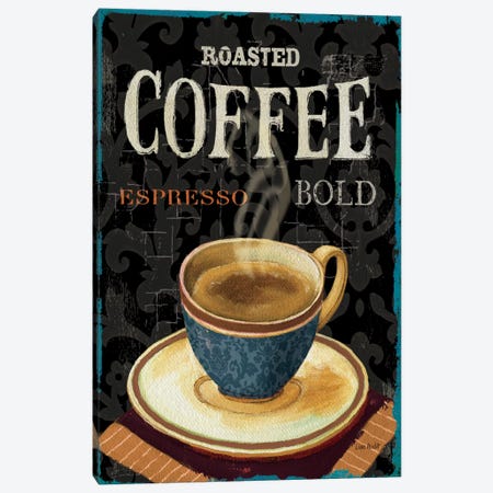 Today's Coffee IV Canvas Print #WAC648} by Lisa Audit Canvas Art