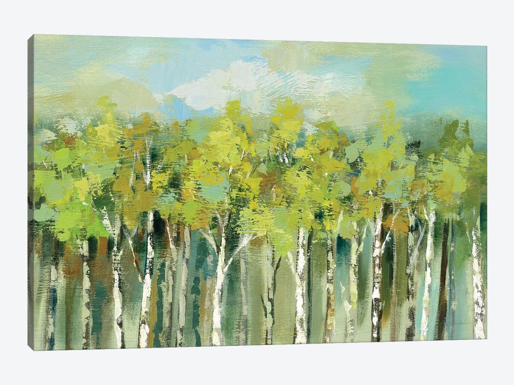 April Tree Tops 1-piece Canvas Art