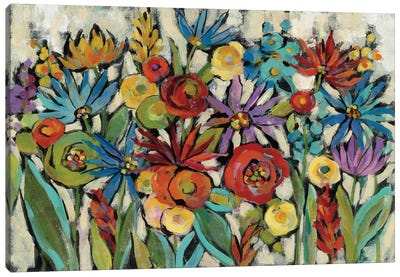 Confetti Floral I Canvas Art Print - Best Selling Floral Art