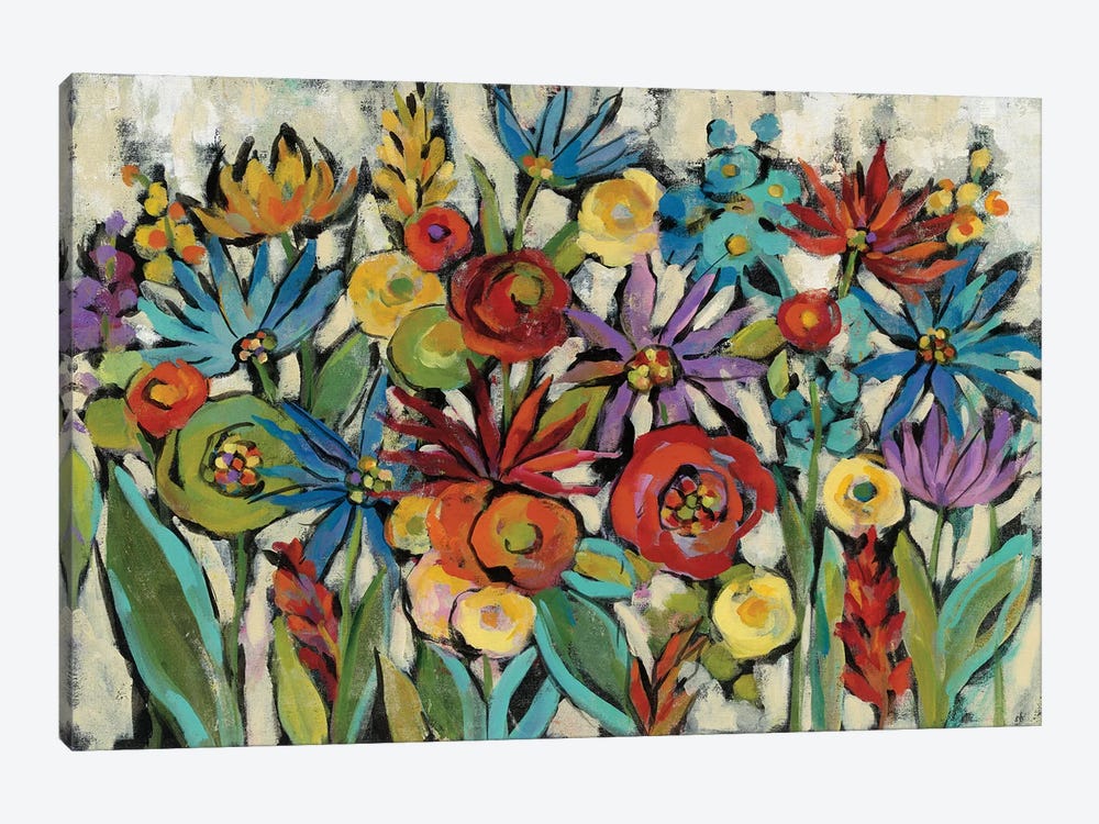 Confetti Floral I by Silvia Vassileva 1-piece Canvas Print