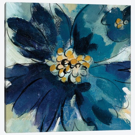 Inky Floral III Canvas Print #WAC6519} by Silvia Vassileva Canvas Wall Art