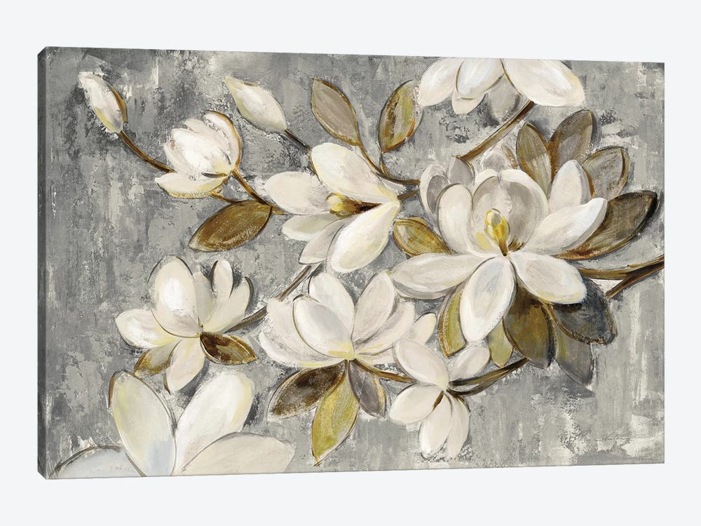 Magnolia Simplicity by Silvia Vassileva 1-piece Canvas Art Print