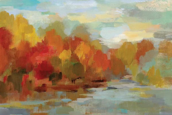 Abstract: October Dreamscape by Silvia Vassileva