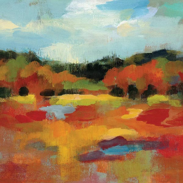 Abstract: October Moment I by Silvia Vassileva