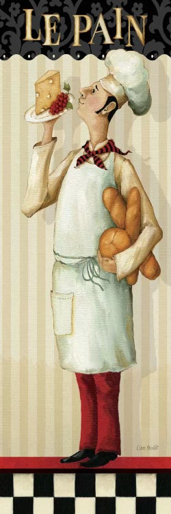 Chef's Masterpiece III (Le Pain) by Lisa Audit wall art