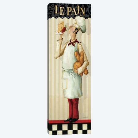 Chef's Masterpiece III (Le Pain) Canvas Print #WAC658} by Lisa Audit Canvas Art Print
