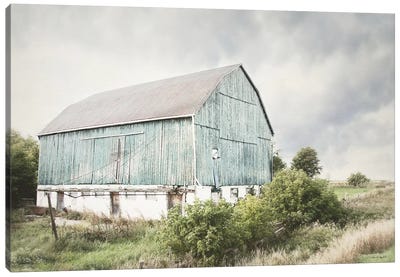 Late Summer Barn I Canvas Art Print - Country Décor