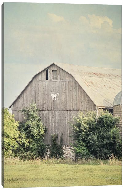 Late Summer Barn II Canvas Art Print - Country Scenic Photography