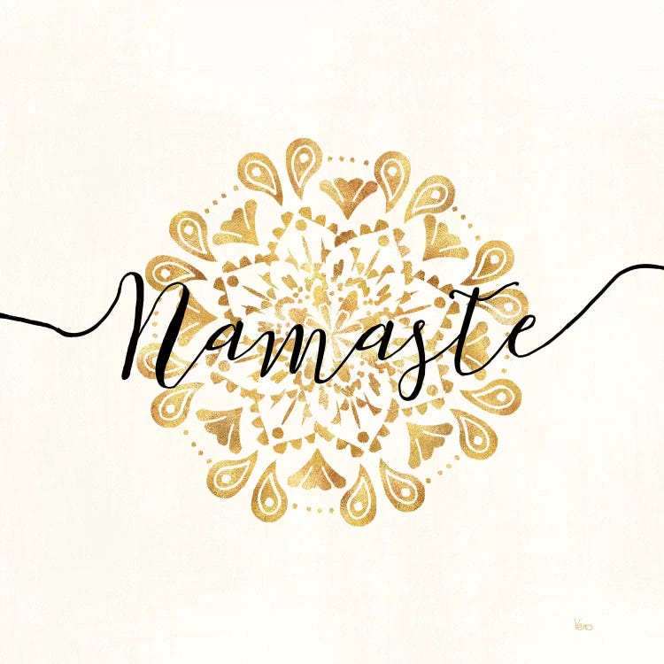 Namaste I by Veronique Charron wall art