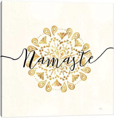 Namaste I Canvas Art Print - Yoga Art
