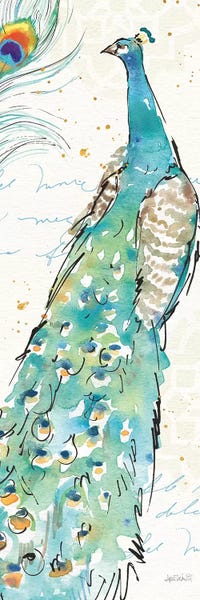 Peacocks: Peacock Garden III by Anne Tavoletti