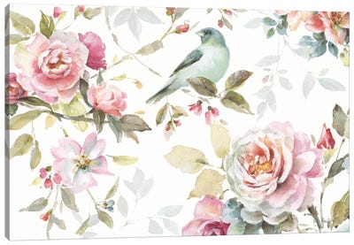 Beautiful Romance III Canvas Art Print - Rose Art