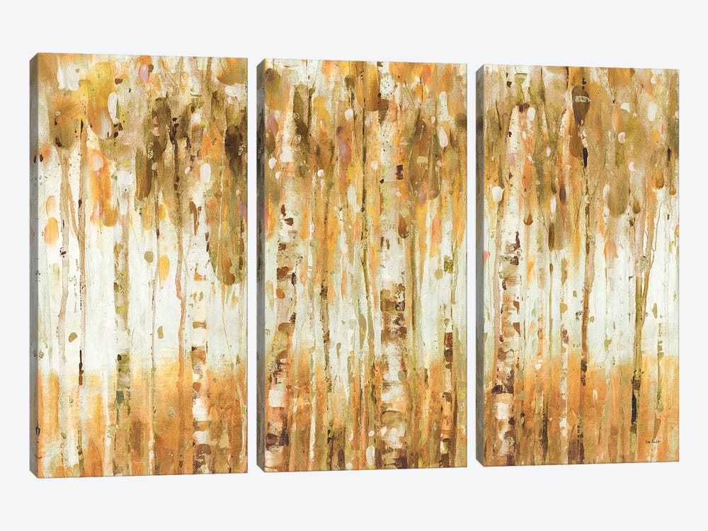 The Forest I (Autumn) by Lisa Audit 3-piece Canvas Art Print