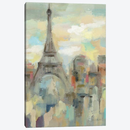 Paris Impression Canvas Print #WAC6756} by Silvia Vassileva Canvas Print