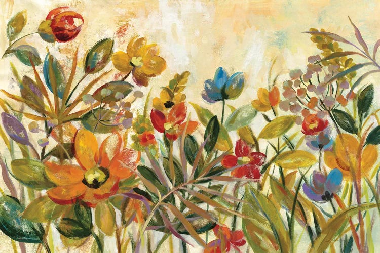 Rain Forest Floral by Silvia Vassileva wall art