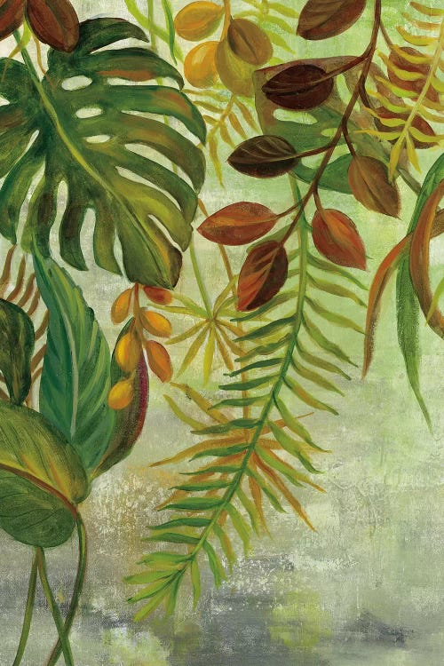 Tropical Greenery I by Silvia Vassileva canvas print