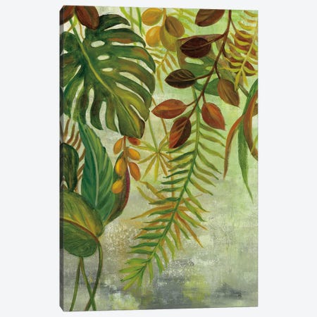 Tropical Greenery I Canvas Print #WAC6762} by Silvia Vassileva Canvas Print
