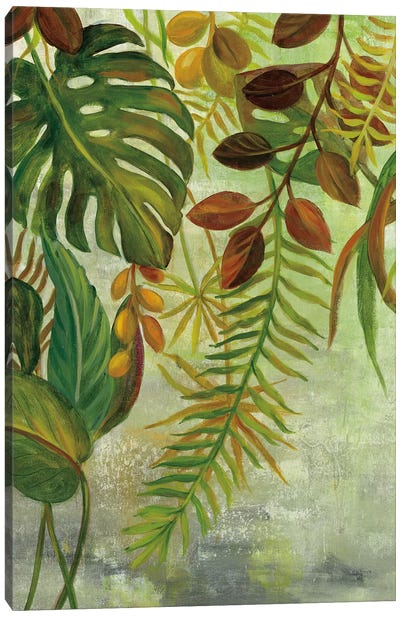 Tropical Greenery I Canvas Art Print - Monstera Art