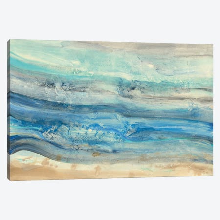 Ocean Waves Canvas Print #WAC6778} by Albena Hristova Canvas Art