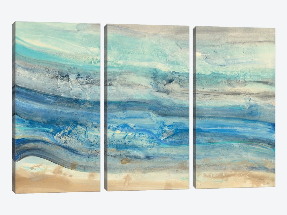 Ocean Waves by Albena Hristova 3-piece Canvas Art