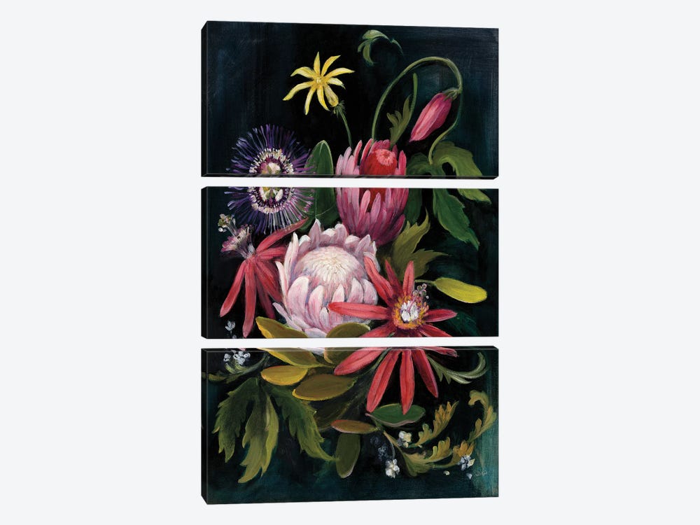 Flower Show II by Julia Purinton 3-piece Canvas Print