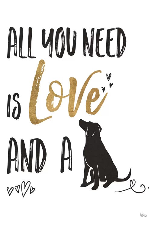 Pet Love II by Veronique Charron wall art