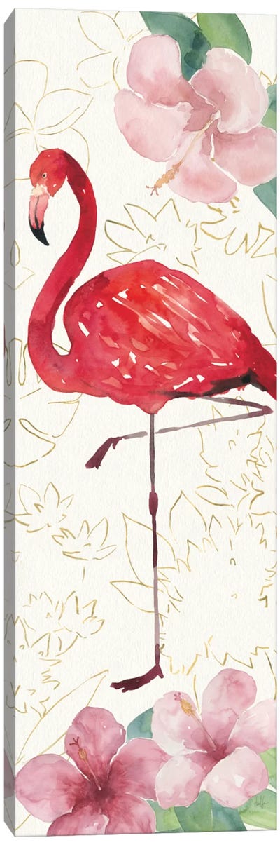 Tropical Fun Bird VII Canvas Art Print