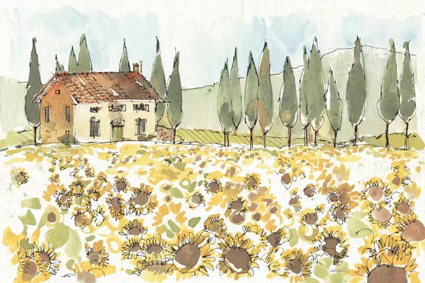 Tuscany: Tuscan Elegance I by Anne Tavoletti