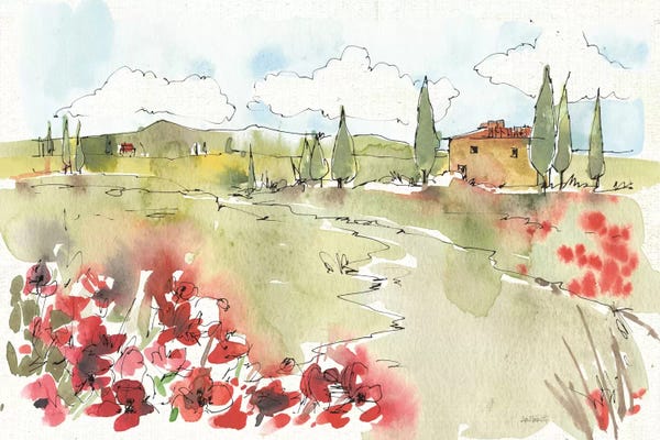 Countrysides: Tuscan Elegance II by Anne Tavoletti