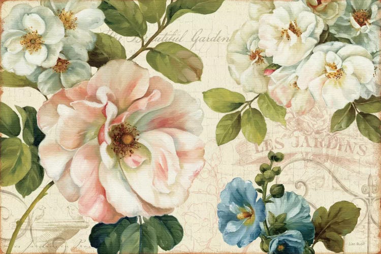 Les Jardin I by Lisa Audit wall art