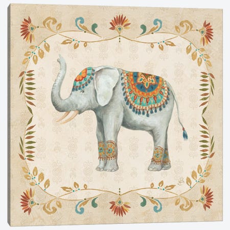 Elephant Walk III Canvas Print #WAC6981} by Daphne Brissonnet Canvas Art Print