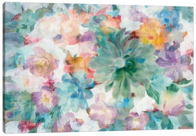 Succulent Florals Canvas Art Print - Danhui Nai
