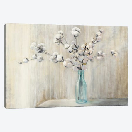 Cotton Bouquet Canvas Print #WAC7046} by Julia Purinton Canvas Artwork